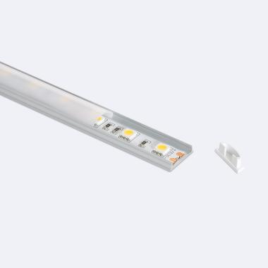 Přisazený Hliníkový Profil Ohebný pro LED Pásky do 15 mm