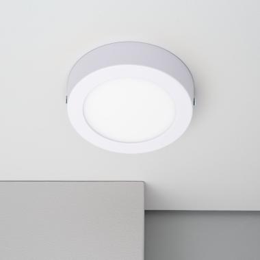 Plafondlamp LED 6W Rond Aluminium Slim Ø110 mm CCT Selecteerbaar Galán SwitchDimm