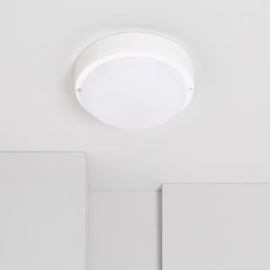 Product Plafonnier LED Extérieur Rond 15W Hublot White IP65 Ø155 mm