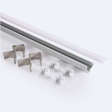 Produkt von Aluminiumprofil Oberfläche Ecke 2m für LED-Streifen bis zu 11 mm