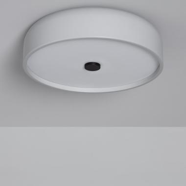 Plafonnier LED Rond Métal 24W CCT Sélectionnable Eyelight Ø350 mm