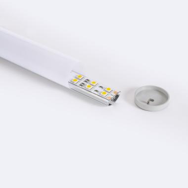 2m Závěsný Hliníkový Profil Kulatý pro LED pásek do 16 mm