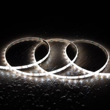 LED Strip 24V DC SMD2835 60LED/m 5m IP65 Breedte 8mm te knippen om de 10cm