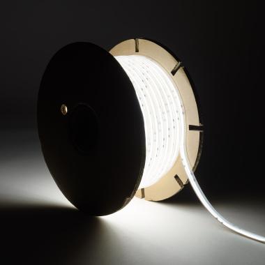 LED-Streifenrolle Dimmbar ohne Gleichrichter 220V COB Silicone FLEX 560LEDs/m 1250lm/m Breite 10mm 50m IP65