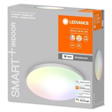 Product van LED Plafondlamp 20W RGBW Circulaire Ø300 mm Smart+ WiFi LEDVANCE 4058075484696