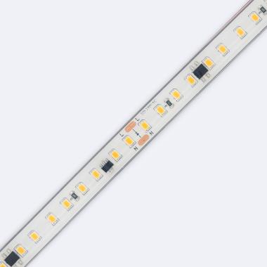 Product van LED Strip Dimbaar 220V SMD2835 Zelfregulerend Silicone FLEX 120 LED/m High Lumen IP67 Breedte 12mm te knippen om de 10 cm