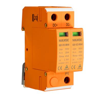 Product Protettore Sovratensioni Transitorie MAXGE 2P-Classe II-40kA-20kA-3,2kV CC