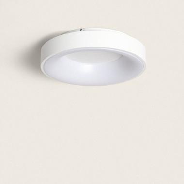 Přisazené Stropní Kovové LED Svítidlo 30W Oválné Ø380 mm CCT dle Výběru Jacob