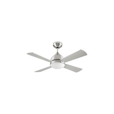 Ventilatore da Soffitto Borneo Niquel Pale Reversibili 106.6cm Motore AC LEDS-C4 VE-0006-SAT