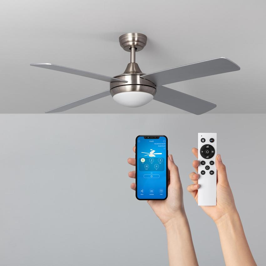Product of Navy Nickel WiFi Silent Ceiling Fan with DC Motor 132cm