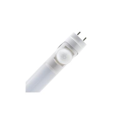 Tubo LED T8 G13 Alluminio 150 cm con Sensore di Movimento PIR Spegnimento Totale Unilaterale 24W 100lm/w