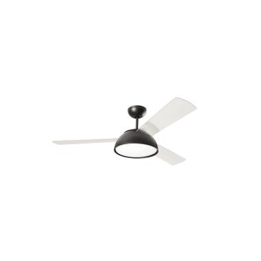 Ventilateur de Plafond Silencieux Gregal Noir transparent 140.7cm Moteur DC LEDS-C4 30-6489-60-F9