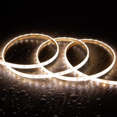 5m 24V DC SMD Silicone FLEX LED Strip 60LED/m 10mm Wide Cut at Every 10cm IP68