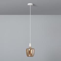 Product Textiel Kabel Gevlochtenvoor Hanglamp met Fitting Wit