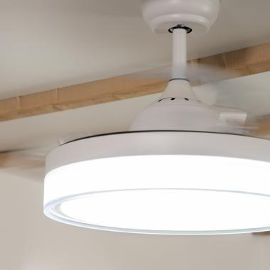 Product of Caicos Silent Ceiling Fan with DC Motor in White 106cm 