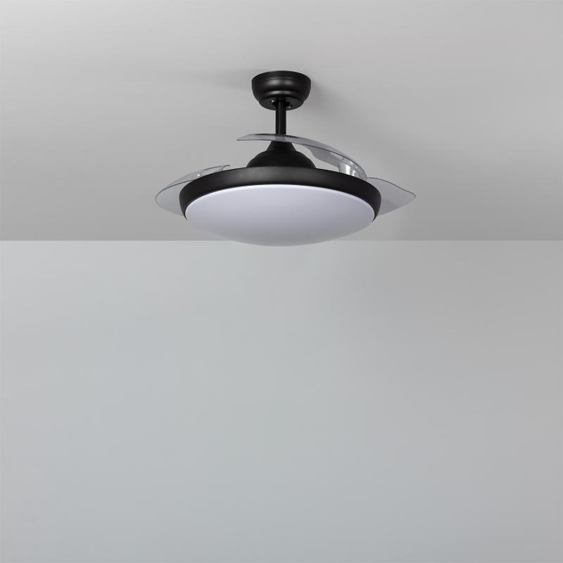 Prodotto da Ventilatore da Soffitto Silenzioso Kourak Nero 106cm Motore DC