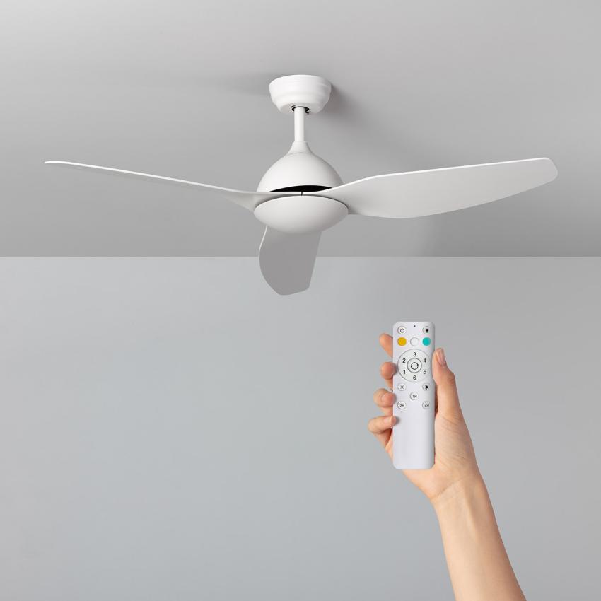 Produkt von Deckenventilator Lautlos Woolworth Weiss 127cm DC-Motor für Außen