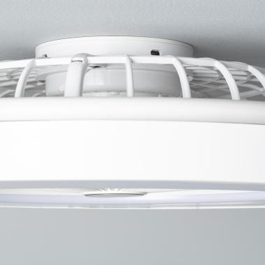 Produit de Ventilateur de Plafond Silencieux Dhalia Blanc 58cm Moteur DC