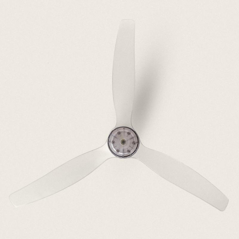 Produit de Ventilateur de Plafond Silencieux Angistri Blanc 132cm Motor DC