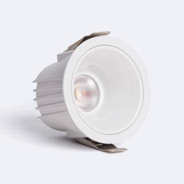 12W Round LED Downlight LIFUD UGR15 with Ø75 mm Cut Out in White