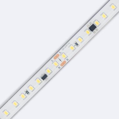 Produkt od LED Pásek Stmívatelný 220V SMD2835 SILICONE FLEX 120 LED/m High Lumen IP67 Šířka 12mm Střih Každých 10 cm na Míru