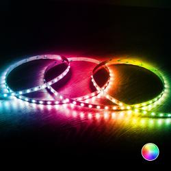 Product LED Pásek RGB 24V DC SMD5050 60LED/m 5m IP20 Šířka 10mm řez každých 10cm 