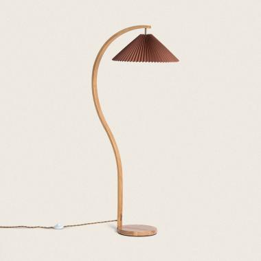 Staande Lamp van Hout Luanda