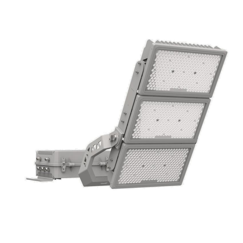 Product of 1500W 140lm/W 1-10V Dimmable INVERTRONICS Arena LED Floodlight LEDNIX