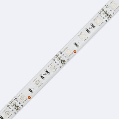 Product of 5m 12V DC SMD5050 RGB LED Strip 60LED/m 10mm Wide Cut at Every 10cm IP65