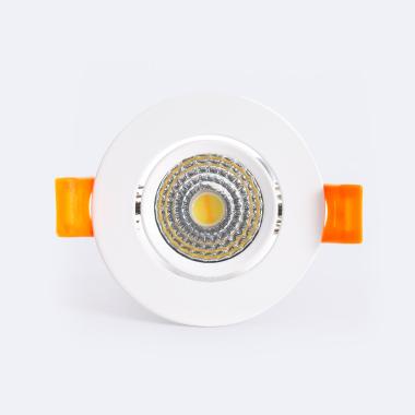 Produit de Spot Downlight LED 5W Rond Dimmable Dim to Warm Coupe  Ø 50 mm