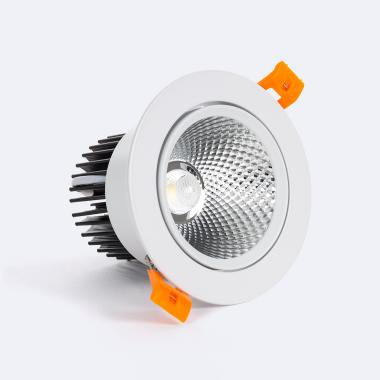 12W Round Dimmable Dim to Warm LED Downlight Ø 90 mm Cut-Out