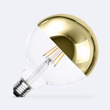 Lampadina Filamento LED E27 8W 800 lm G125 Gold Reflect