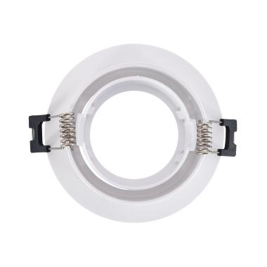 Produit de Collerette Downlight Ronde Orientable pour Ampoule LED GU10/GU5.3 Coupe Ø 75mm