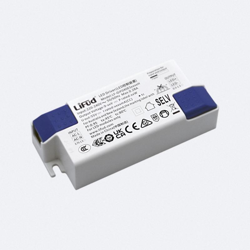 Product of 220-240V LIFUD No Flicker Driver 9-42V Output 800-1050mA 7.2-40W LF-GIF040ES