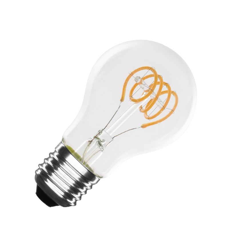 LED-Glühbirne Filament E27 4W 200 lm Dimmbar A60 Spirale