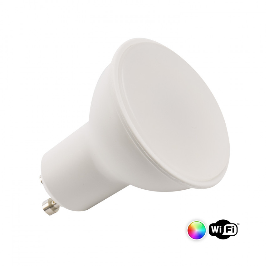 LED-Glühbirne Smart GU10 5W 300 lm WiFi RGBW Dimmbar