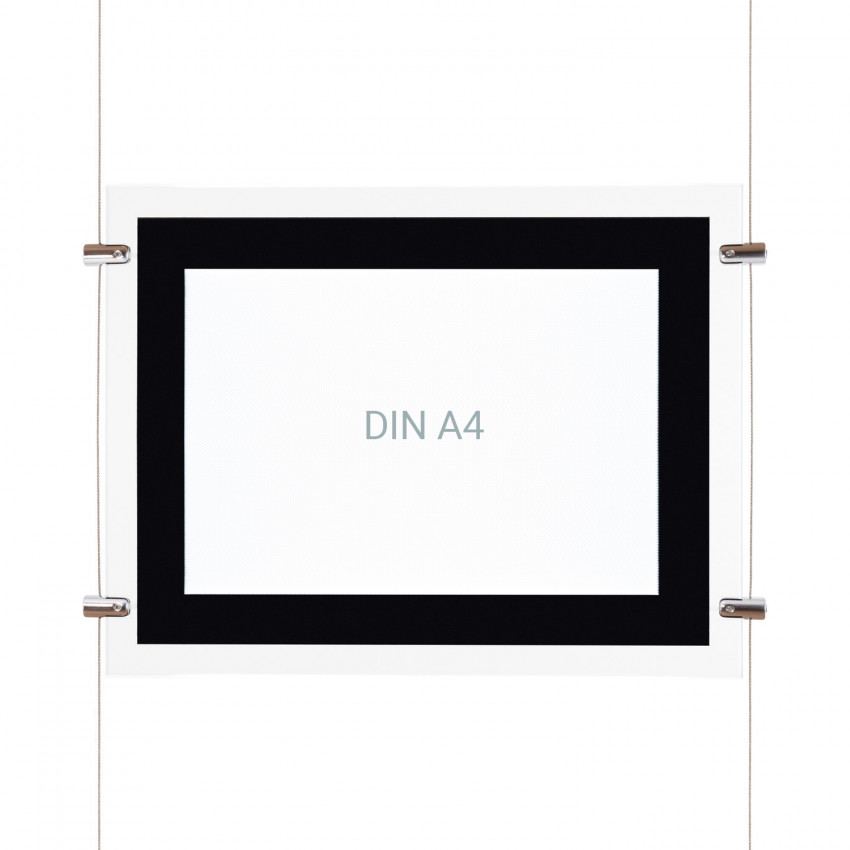 Set LED Werbetafel DIN A4 