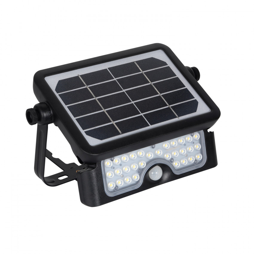 LED-Flutlichtstrahler Solar 5W IP65 mit PIR-Bewegungsmelder