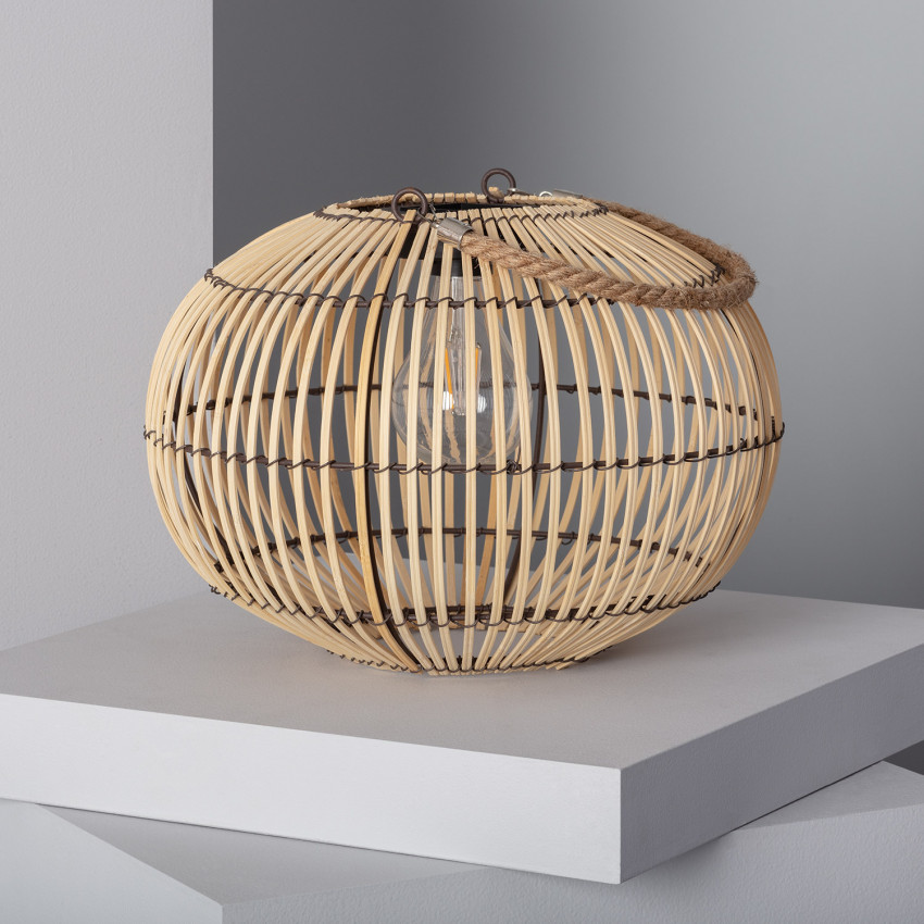 LED-Tischleuchte Rattan Solar Sipur