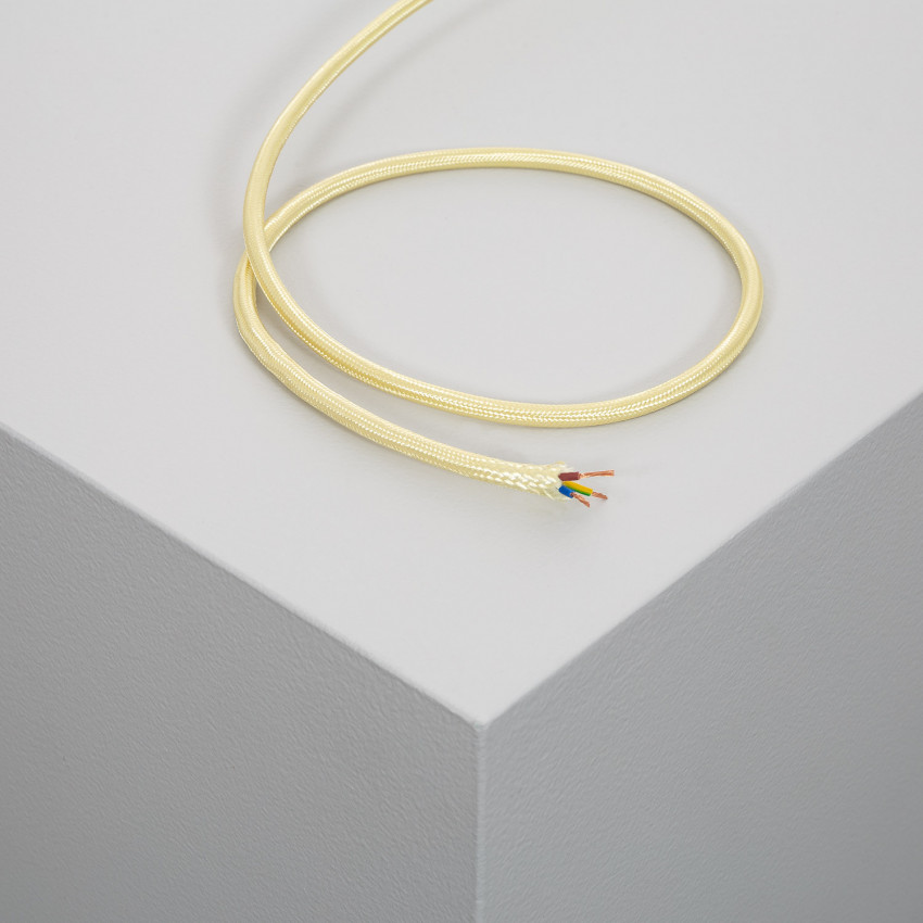 Textilkabel Gold 