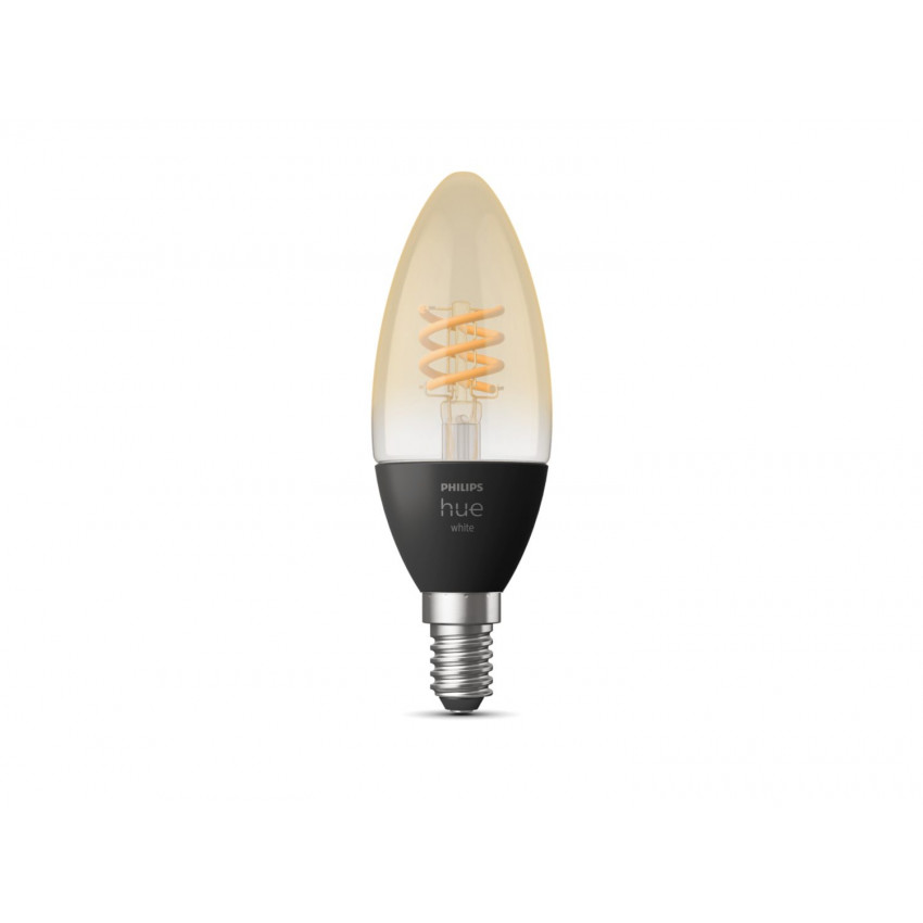 LED-Glühbirne E14 Filament White 4.5W B35 PHILIPS Hue Candle