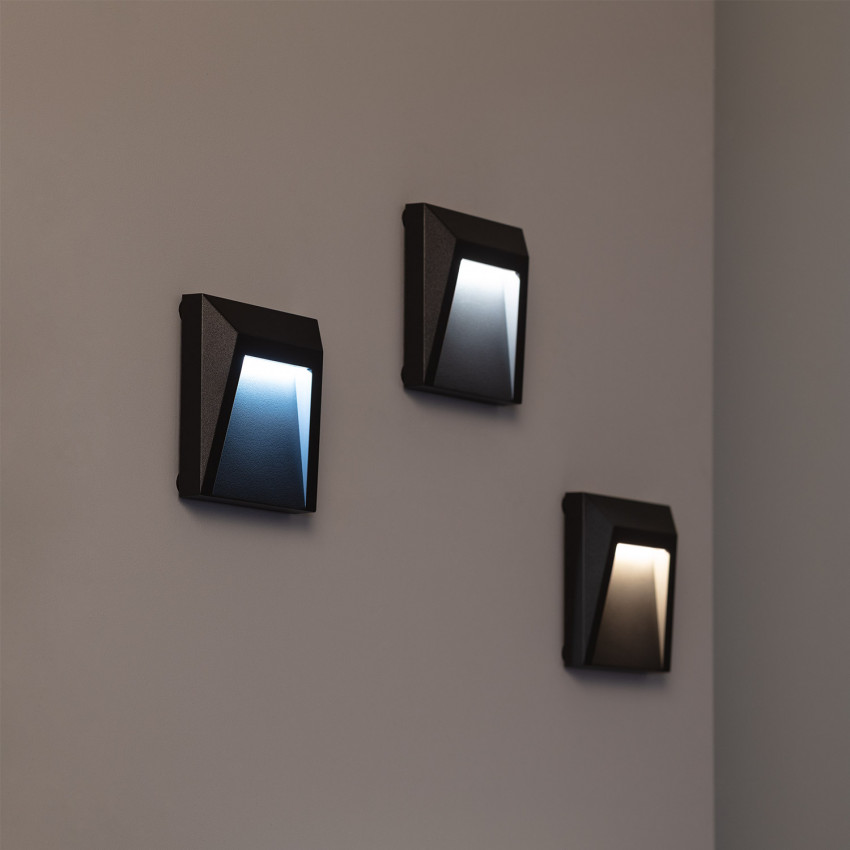 Baliza LED Clover Gris