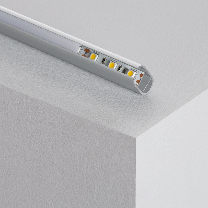Aluminiumprofil Kleiderstange 1m für LED-Streifen bis 12mm