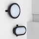 Plafón LED Circular Hublot 12W Black