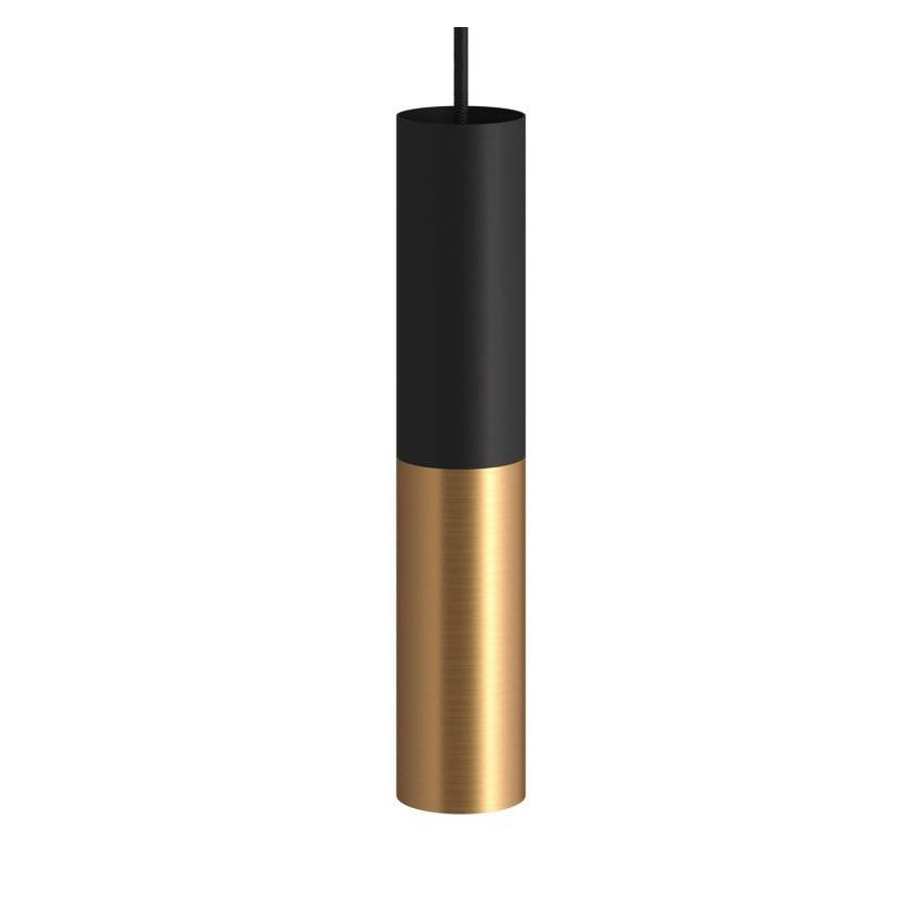 Lámpara Colgante Creatives-Cables Modelo PSMV_ Pantalla Doble Tub-E14
