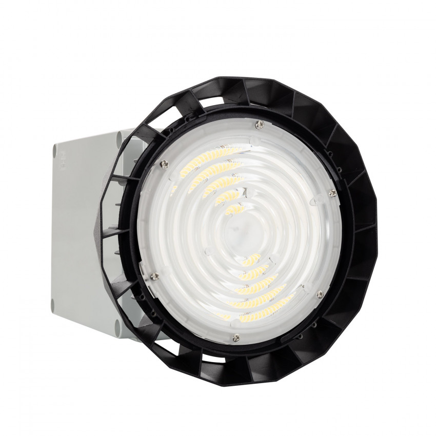 Campana LED UFO HBS SAMSUNG 200W 175lm/W 35-60-90º LIFUD Regulable No Flicker + Kit de Emergencia