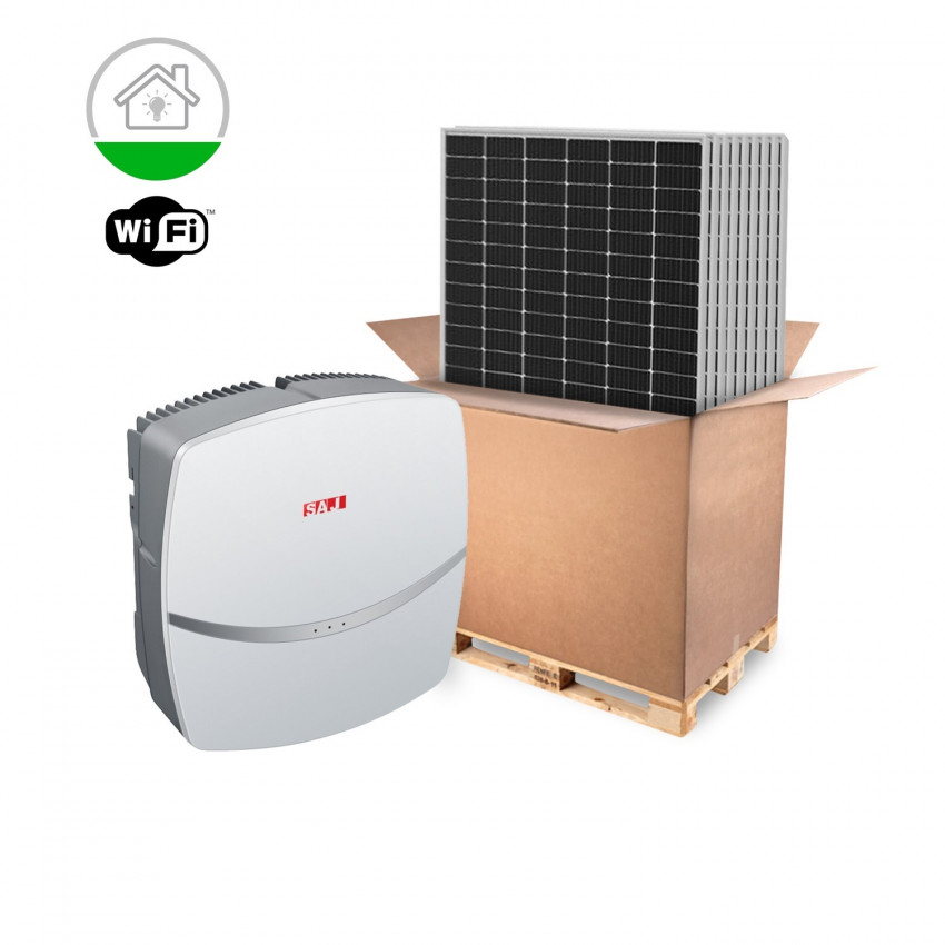 Solar Kit Eigenverbrauch SAJ Eigenverbrauch Einphasig 7-8 kW Panel RISEN