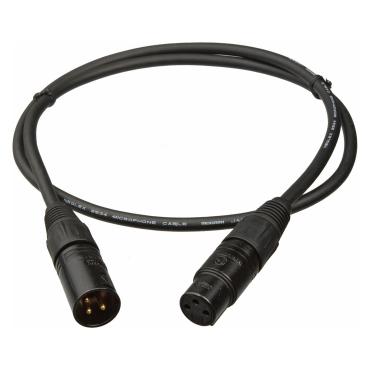 Kabel XLR Canon für DMX-Konsole - Schwarz
