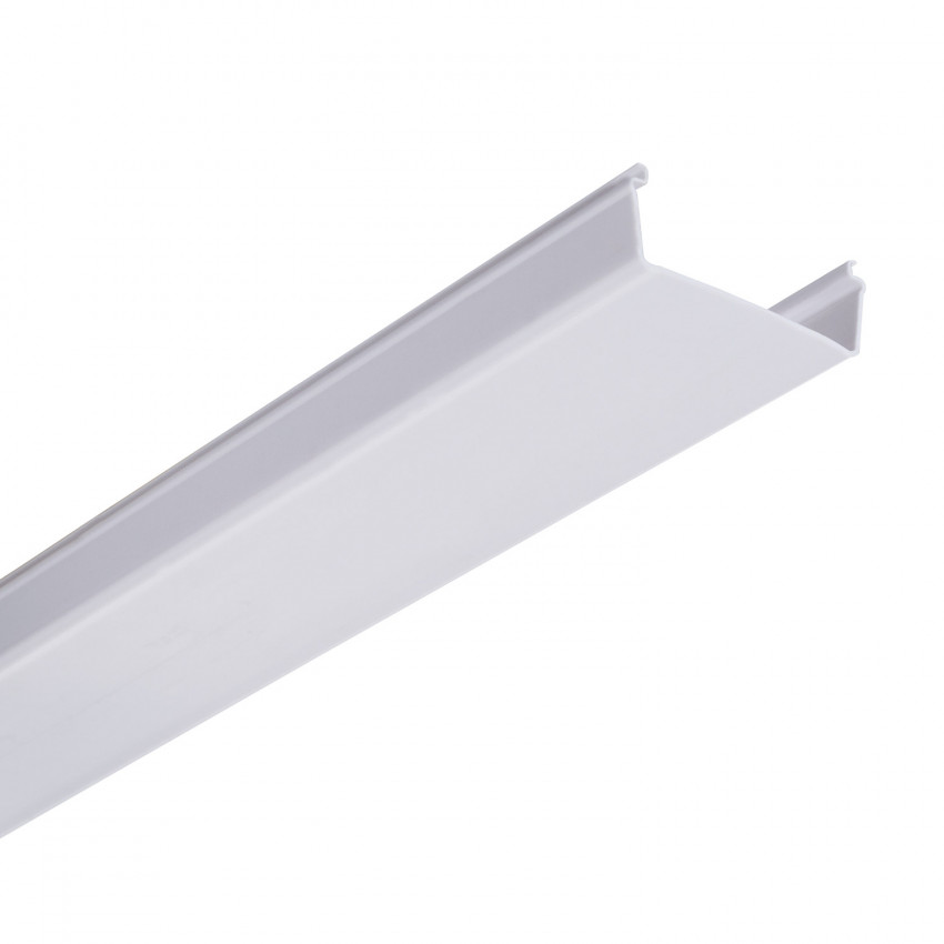 Diffusor Weiss für Aluminiumschiene für LED Linearstrahler Trunking 600mm  