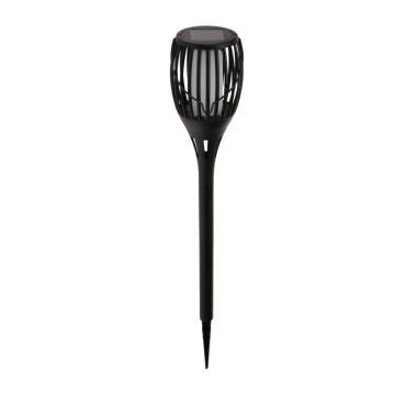 LED-Bodenleuchte Solar Outdoor Flammeneffekt mit Erdspieß Freyja 78 cm - 2700K